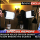 Ferguson, Mo., police Officer Darren Wilson (right) talks to ABC News’ George Stephanopoulos.
ABC NEWS SCREENSHOT